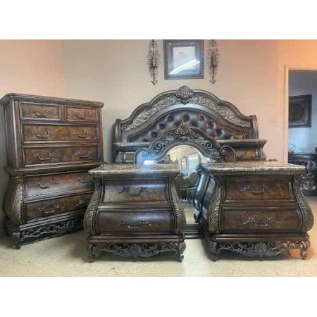 Marquis Burl : Giường Ngủ Châu Âu , Queen Size